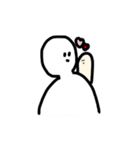 まがおせいじんとおやゆびせいじん（個別スタンプ：28）