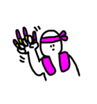 まがおせいじんとおやゆびせいじん（個別スタンプ：40）