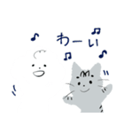 ふわふわワンコとしましまニャンコ（個別スタンプ：30）