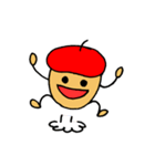 赤いベレー帽の、ドン・ぐりお（個別スタンプ：9）