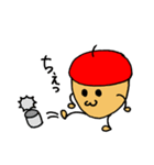 赤いベレー帽の、ドン・ぐりお（個別スタンプ：20）