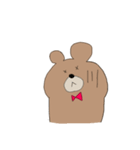のんびりなくまさん（個別スタンプ：7）