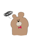 のんびりなくまさん（個別スタンプ：16）