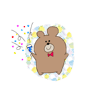 のんびりなくまさん（個別スタンプ：35）
