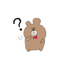 のんびりなくまさん（個別スタンプ：36）