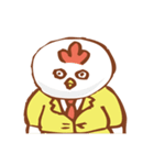 敬語でクセが強めのトリさん。（個別スタンプ：2）