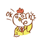 敬語でクセが強めのトリさん。（個別スタンプ：22）