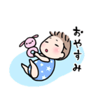 赤ちゃんのほのぼの日常スタンプ（個別スタンプ：6）
