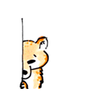 柴犬むぎ の幸福な日常。（個別スタンプ：7）