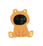 黒猫チョコのスタンプ（個別スタンプ：8）