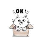 ねこ氏の日常。（個別スタンプ：11）