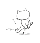 ねこ氏の日常。（個別スタンプ：35）