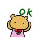 くま日常生活（個別スタンプ：3）
