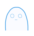 虚無感に襲われたおばけ（個別スタンプ：10）