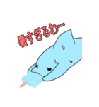 愉快なサメちゃん（個別スタンプ：5）