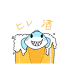 愉快なサメちゃん（個別スタンプ：21）