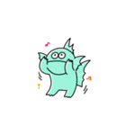 小さい半魚人（個別スタンプ：2）