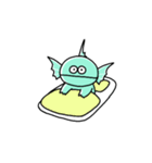 小さい半魚人（個別スタンプ：9）