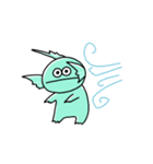 小さい半魚人（個別スタンプ：10）