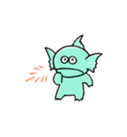 小さい半魚人（個別スタンプ：13）