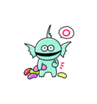 小さい半魚人（個別スタンプ：15）