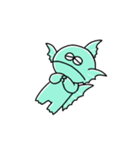 小さい半魚人（個別スタンプ：17）