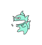 小さい半魚人（個別スタンプ：18）