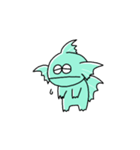 小さい半魚人（個別スタンプ：21）