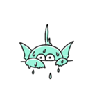 小さい半魚人（個別スタンプ：22）