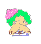 毎日アフロちゃん（個別スタンプ：9）