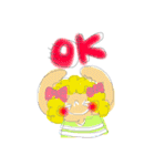 毎日アフロちゃん（個別スタンプ：26）