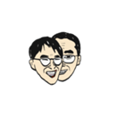 メガネの青年（個別スタンプ：5）