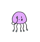 宇宙人みたいなクラゲ（個別スタンプ：7）