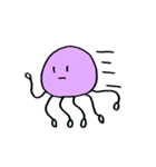 宇宙人みたいなクラゲ（個別スタンプ：8）