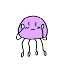 宇宙人みたいなクラゲ（個別スタンプ：24）