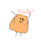 ホタテさんの感情1（個別スタンプ：1）