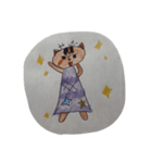 とらネコのとんちゃん基本スタンプセット（個別スタンプ：4）