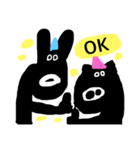 くろんぼーーん（個別スタンプ：1）