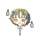 ふわり心にじむ水彩（個別スタンプ：7）