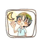 ふわり心にじむ水彩（個別スタンプ：16）