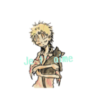水彩画・サトツたち（個別スタンプ：6）