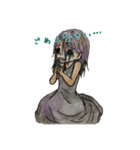 水彩画・サトツたち（個別スタンプ：13）