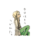 水彩画・サトツたち（個別スタンプ：24）