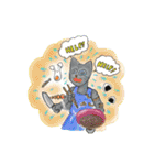 つきねこ家族（個別スタンプ：25）