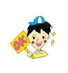 さんかく坊やのわがままスタンプ（個別スタンプ：10）
