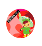 ククマクマさん（個別スタンプ：1）