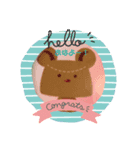 ククマクマさん（個別スタンプ：2）
