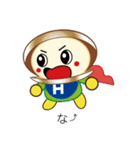 はまぐりマン（個別スタンプ：12）