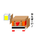 しかくいとり（個別スタンプ：8）