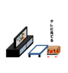 しかくいとり（個別スタンプ：19）